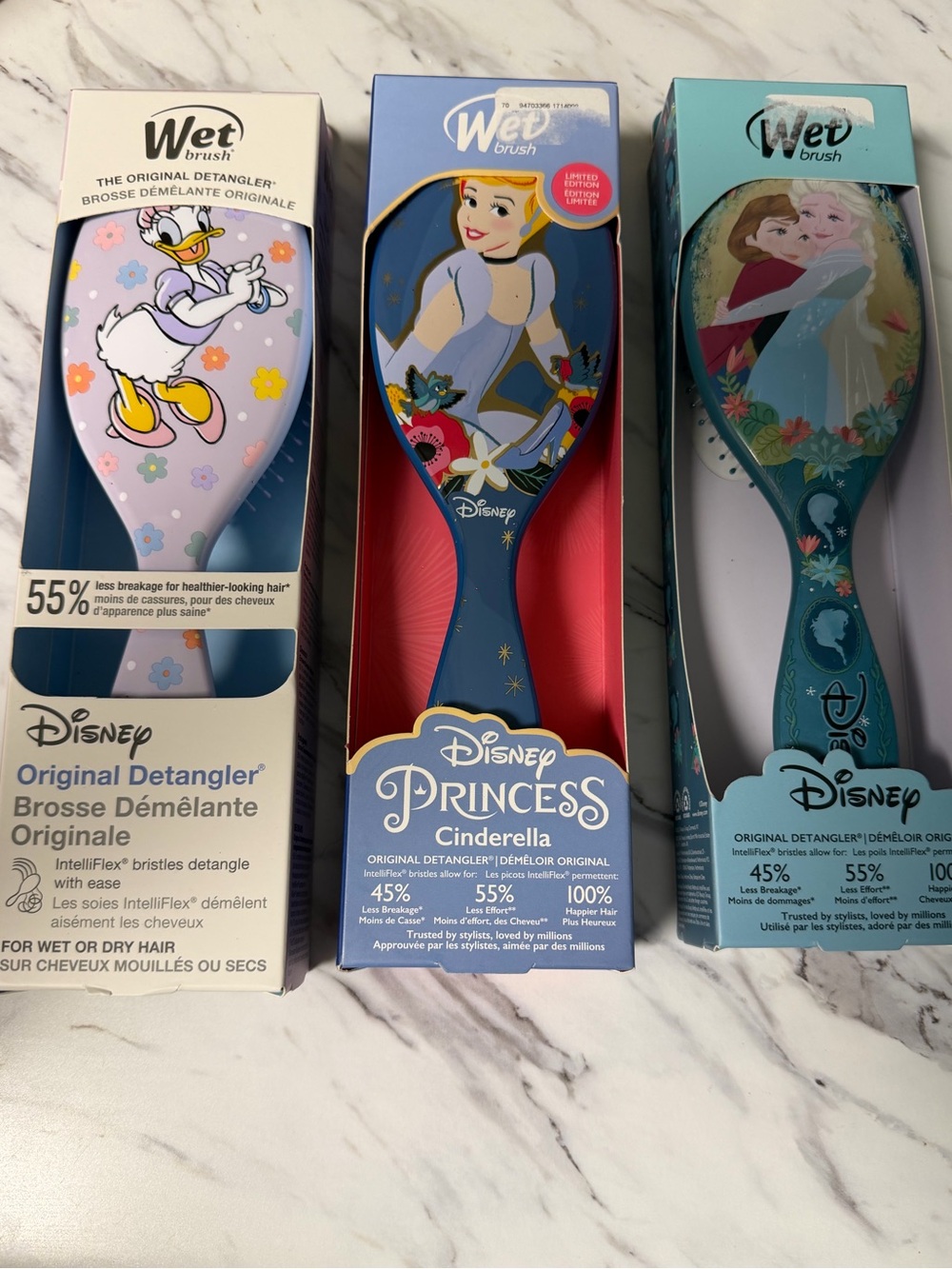 Disney Princess & Character Detangler Hair Brush -